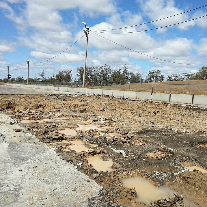 The concrete removal fairies have struck. Great to be involved in a club when you see this happen. The concrete removal fairies have struck. Great to be involved in a club when you see this happen.