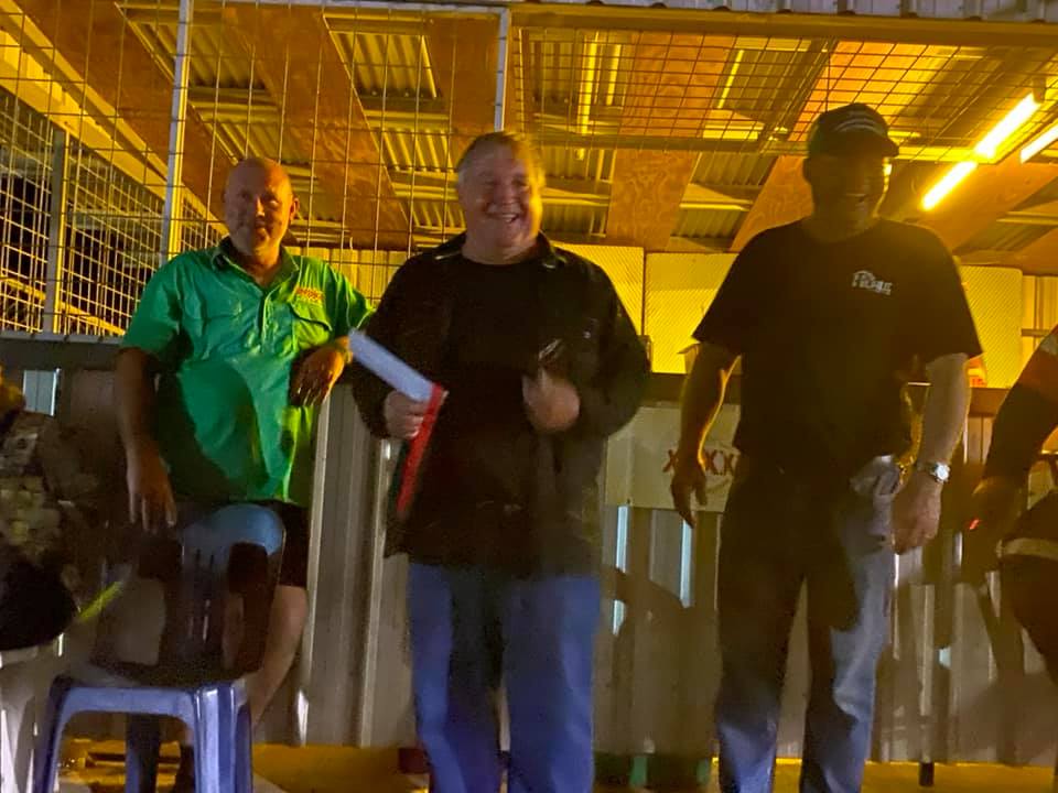 John Owens, runner up in Street, with Dennis Hurle John Owens, runner up in Street, with Dennis Hurle