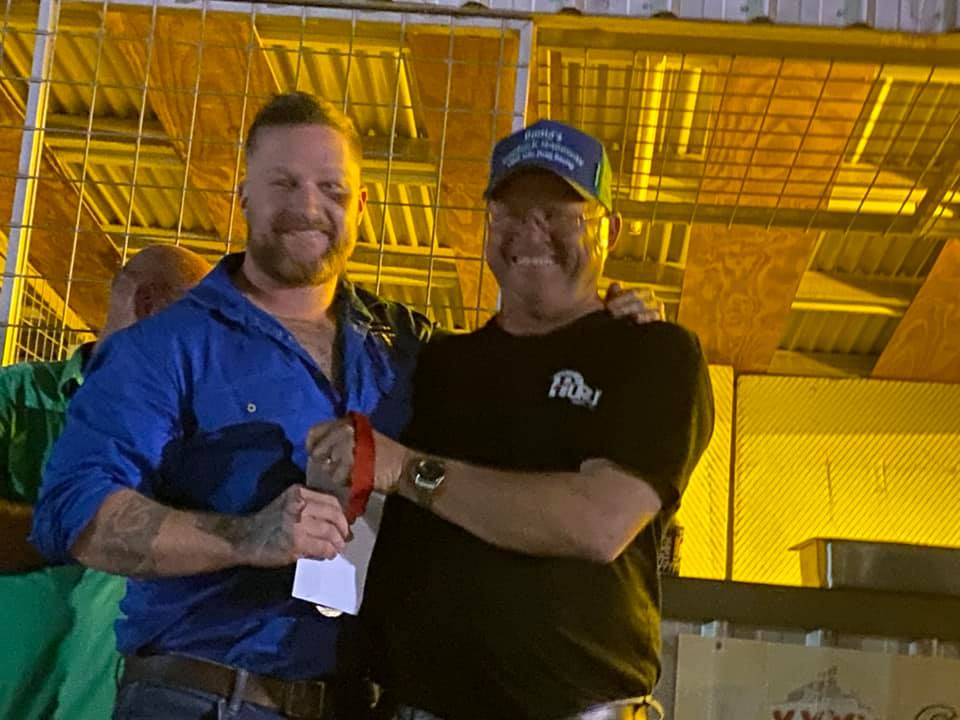 Kiel Goodman, runner up in Fast Street, with Dennis Hurle Kiel Goodman, runner up in Fast Street, with Dennis Hurle